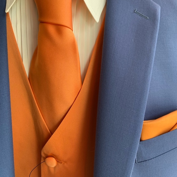 NWT Orange Vest Set - Picture 2 of 2